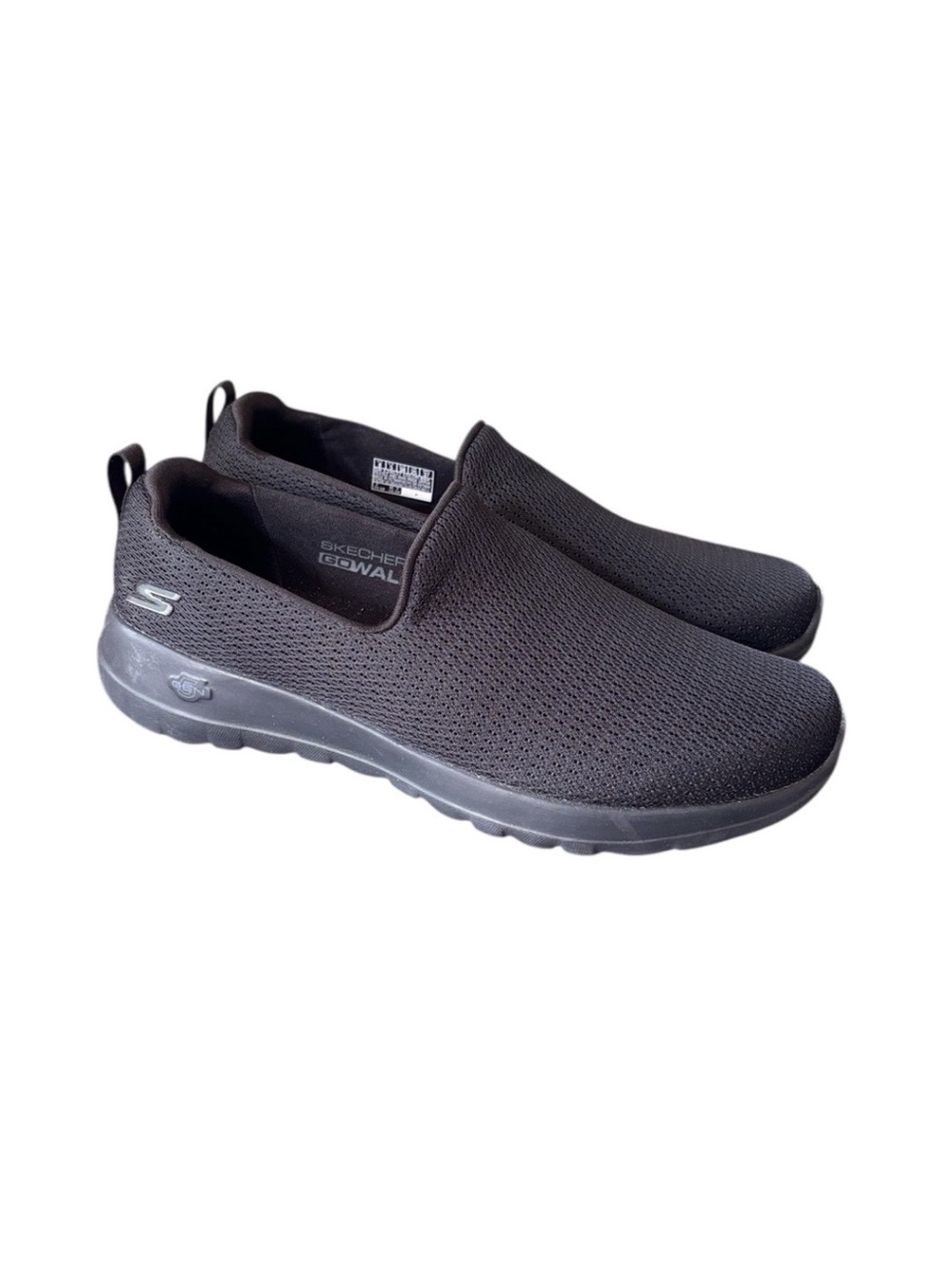 Skechers Go Walk Joy Black Casual Slip-On Mesh Flats Size 8